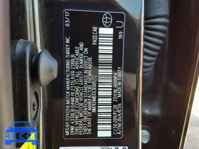 2018 TOYOTA C-HR XLE NMTKHMBXXJR009272 image 9