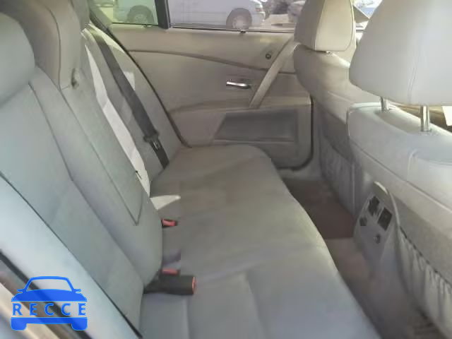 2004 BMW 545 I WBANB33554B087250 image 5