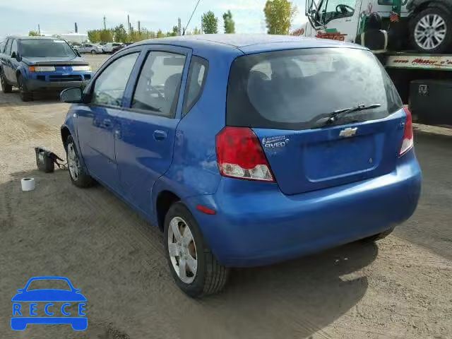 2008 CHEVROLET AVEO BASE KL1TD65668B255518 image 2