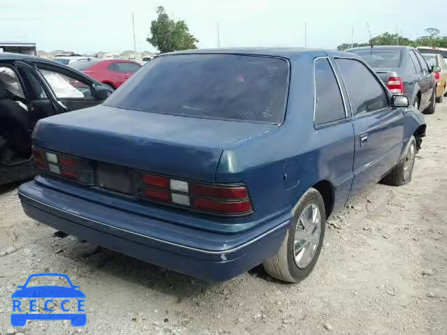 1991 DODGE SHADOW 1B3XP24D1MN521421 Bild 3