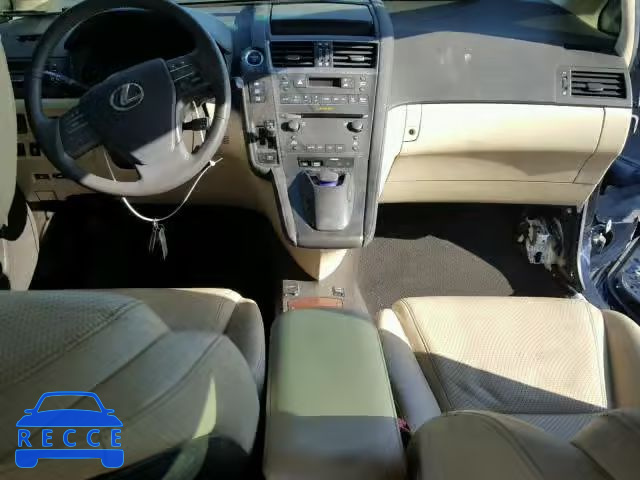 2010 LEXUS HS 250H JTHBB1BAXA2006942 image 8