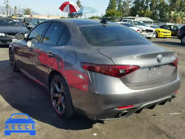 2017 ALFA ROMEO GIULIA TI ZARFAECN1H7529722 image 2