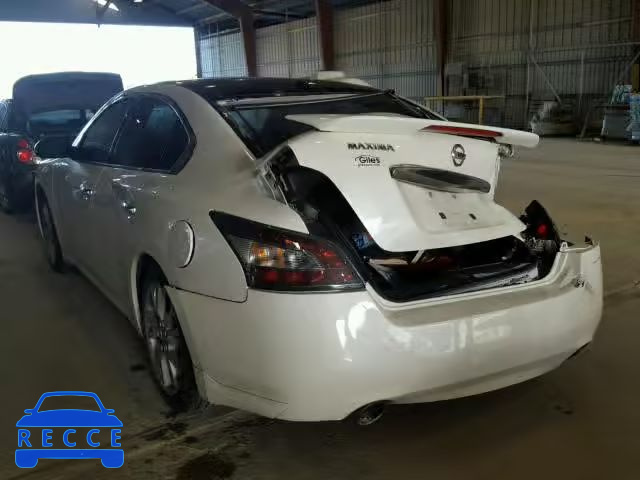 2012 NISSAN MAXIMA S 1N4AA5AP6CC859399 image 2