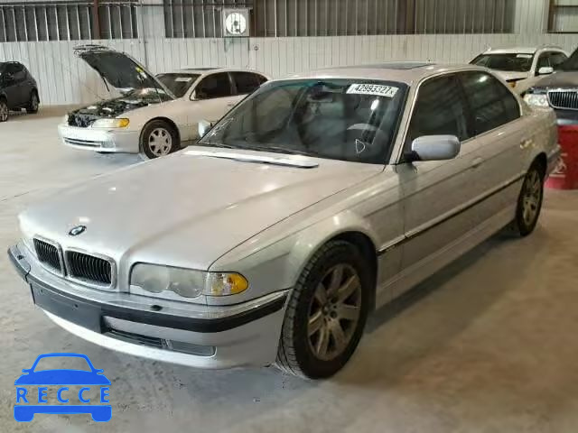 2001 BMW 740 I AUTO WBAGG83441DN88239 зображення 1