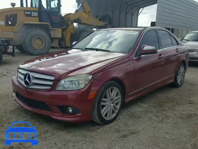 2009 MERCEDES-BENZ C 300 WDDGF54X29F227241 зображення 1