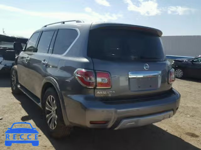 2017 NISSAN ARMADA SV JN8AY2ND3H9000493 image 2