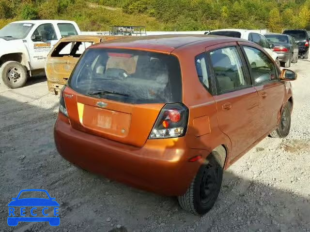 2007 CHEVROLET AVEO BASE KL1TD66687B777354 image 3