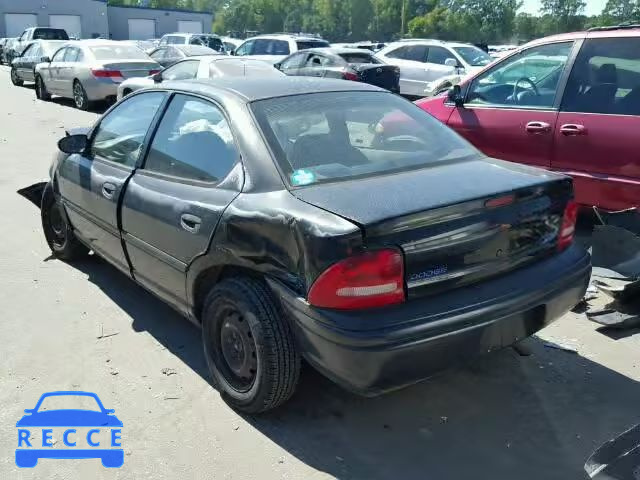 1997 DODGE NEON 3B3ES47C6VT569079 image 2