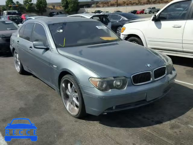 2002 BMW 745 I WBAGL63412DP60339 image 0