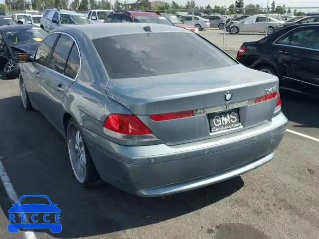 2002 BMW 745 I WBAGL63412DP60339 image 2