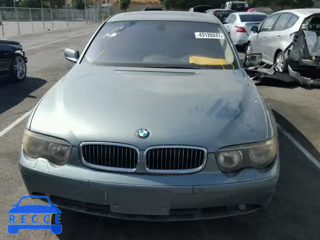 2002 BMW 745 I WBAGL63412DP60339 image 8