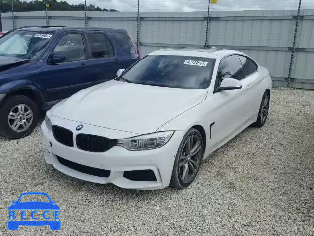 2014 BMW 435 I WBA3R1C54EK190698 зображення 1