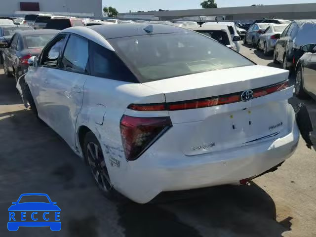 2017 TOYOTA MIRAI JTDBVRBD8HA002129 Bild 2