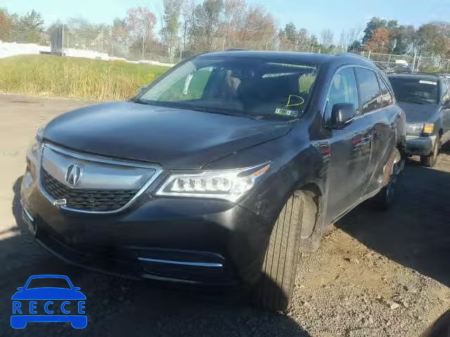 2015 ACURA MDX Advance 5FRYD4H88FB029120 image 1