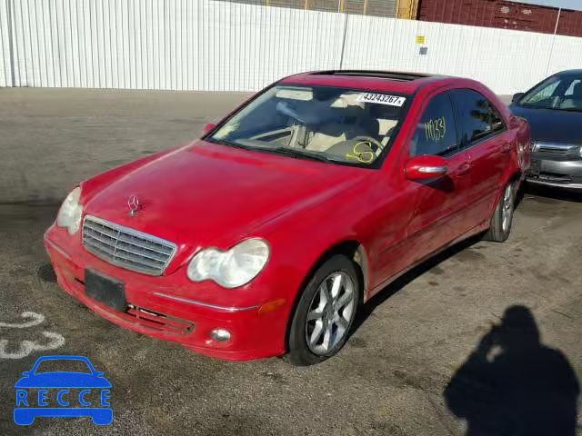 2007 MERCEDES-BENZ C 280 WDBRF54H67A931205 зображення 1