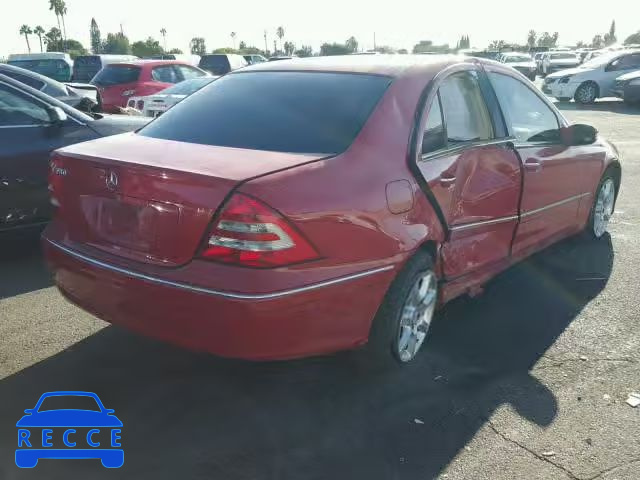 2007 MERCEDES-BENZ C 280 WDBRF54H67A931205 image 3