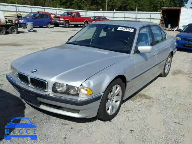 2001 BMW 740 I AUTO WBAGG83441DN85907 зображення 1