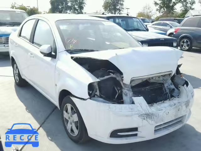 2007 CHEVROLET AVEO BASE KL1TD56637B075596 image 0