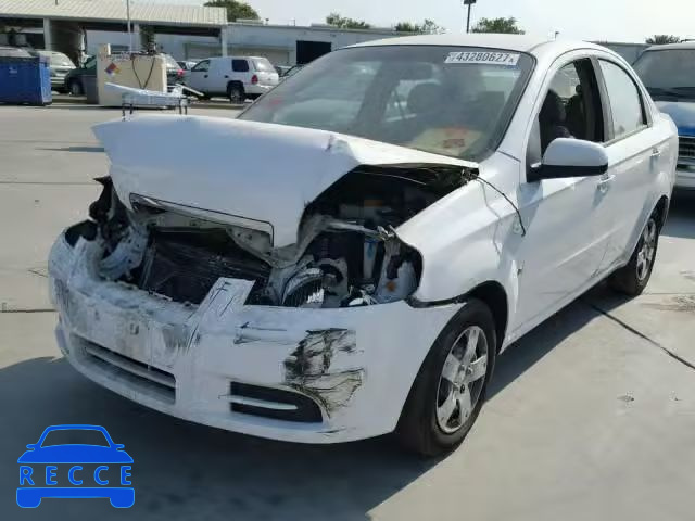 2007 CHEVROLET AVEO BASE KL1TD56637B075596 image 1