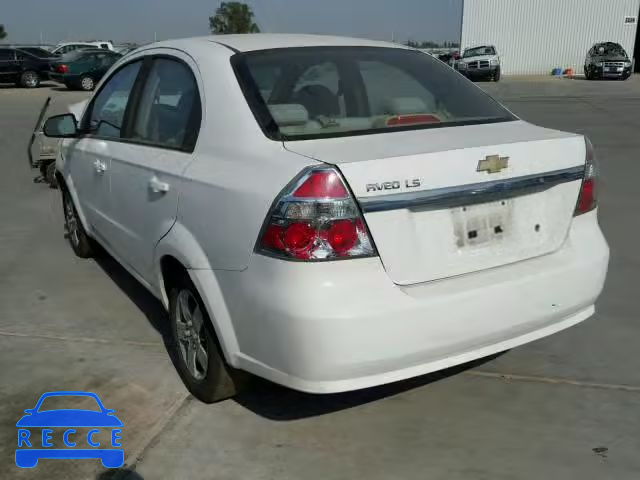 2007 CHEVROLET AVEO BASE KL1TD56637B075596 image 2