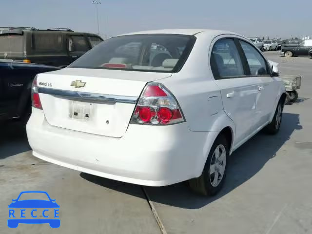 2007 CHEVROLET AVEO BASE KL1TD56637B075596 image 3