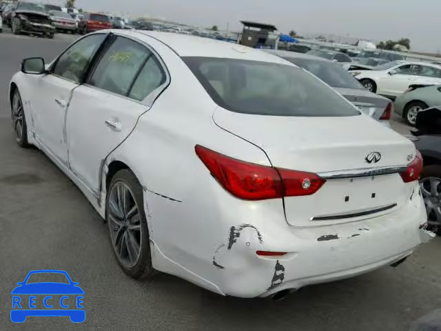 2014 INFINITI Q50 BASE JN1BV7AP9EM674309 зображення 2