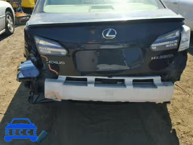 2010 LEXUS HS 250H JTHBB1BA1A2003136 image 8