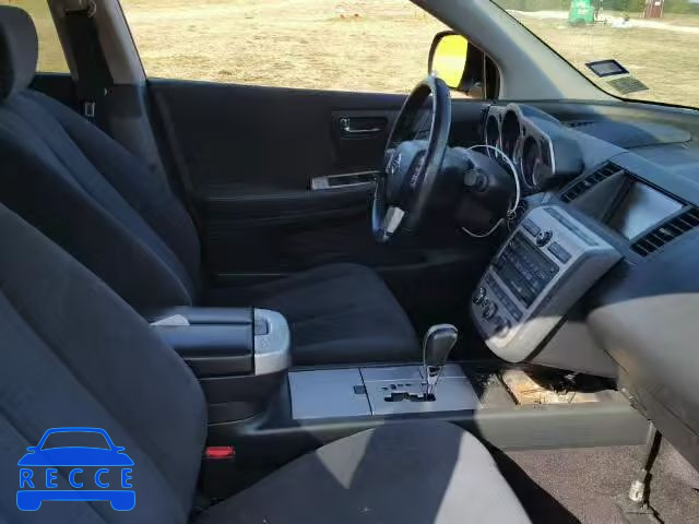 2006 NISSAN MURANO SL JN8AZ08W26W537286 image 4