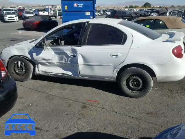 2000 DODGE NEON BASE 1B3ES46C9YD667941 зображення 9