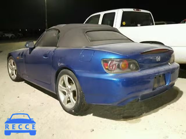 2008 HONDA S2000 JHMAP21448S000935 image 2