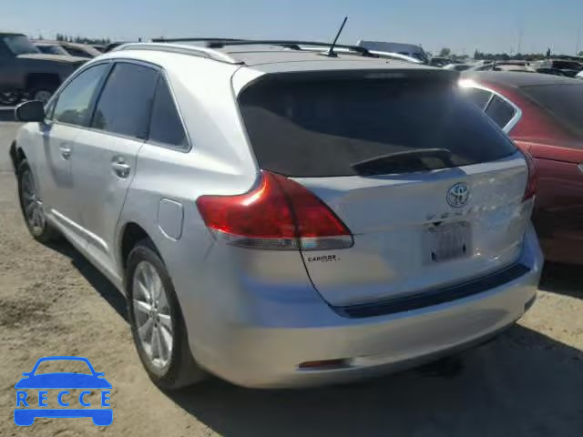 2012 TOYOTA VENZA LE 4T3ZA3BB2CU055733 image 2