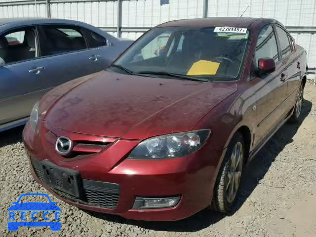 2008 MAZDA 3 S JM1BK323281142464 зображення 1