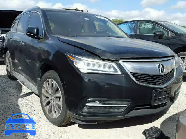 2016 ACURA MDX TECHNO 5FRYD4H49GB009490 зображення 0