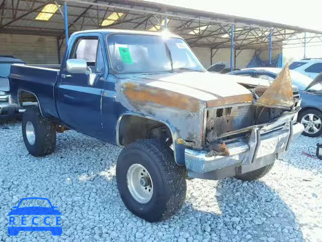 1986 CHEVROLET K10 1GCEK14H8GF424295 зображення 0