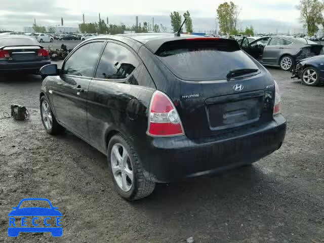 2008 HYUNDAI ACCENT BAS KMHCN35CX8U096822 image 2