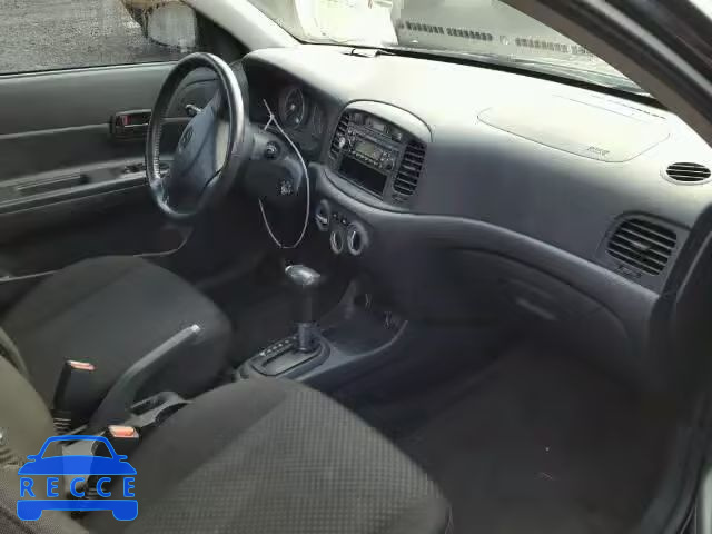 2008 HYUNDAI ACCENT BAS KMHCN35CX8U096822 image 4