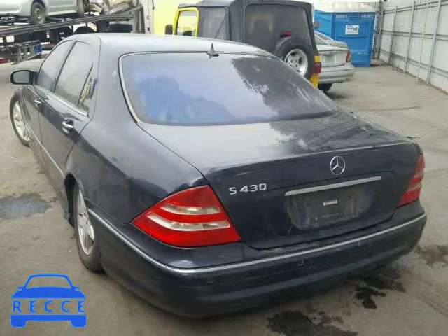 2001 MERCEDES-BENZ S 430 WDBNG70J61A197740 image 2