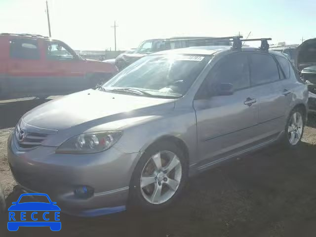 2004 MAZDA 3 HATCHBAC JM1BK343841214596 image 1