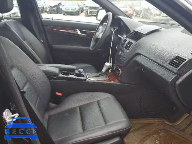 2009 MERCEDES-BENZ C 300 WDDGF54X59R078886 зображення 4