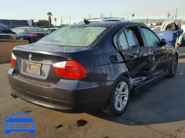 2008 BMW 328 I SULE WBAVC53508FZ83480 зображення 3