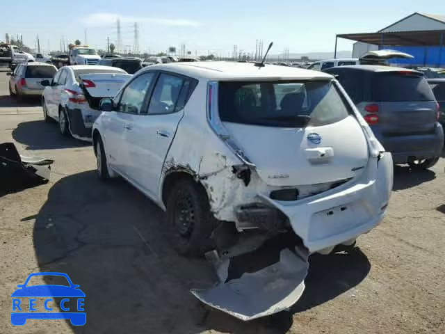 2014 NISSAN LEAF S 1N4AZ0CP5EC336483 image 2