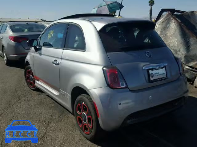 2017 FIAT 500 ELECTR 3C3CFFGE3HT609246 зображення 2