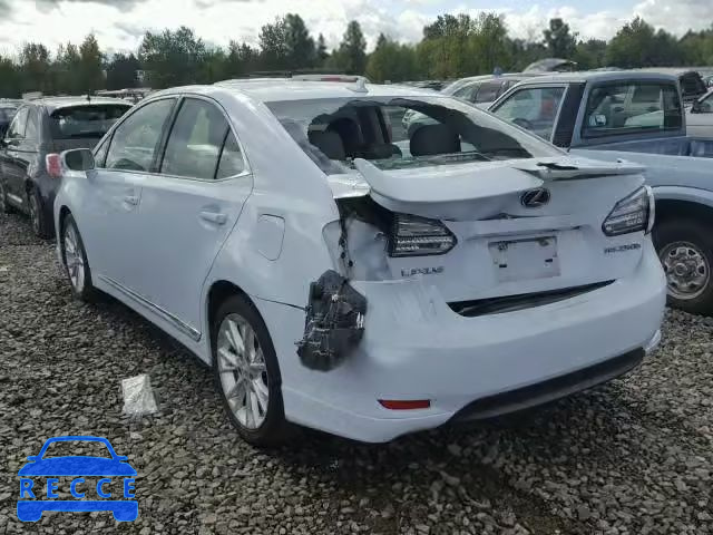 2010 LEXUS HS 250H JTHBB1BA6A2028310 image 2