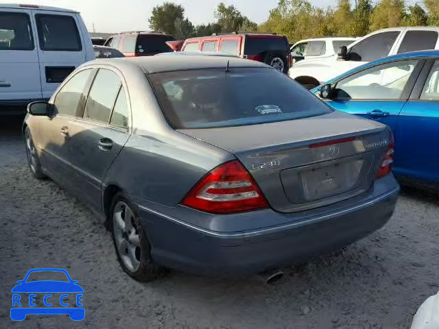 2005 MERCEDES-BENZ C 230K SPO WDBRF40J65F716667 image 2