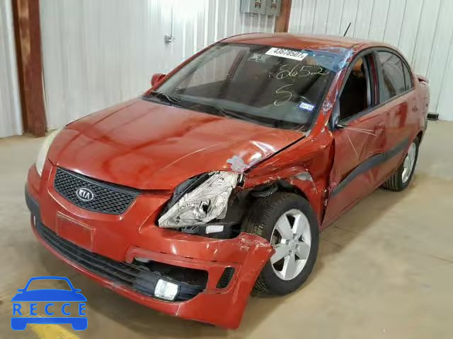 2009 KIA RIO BASE KNADE223696538652 image 1