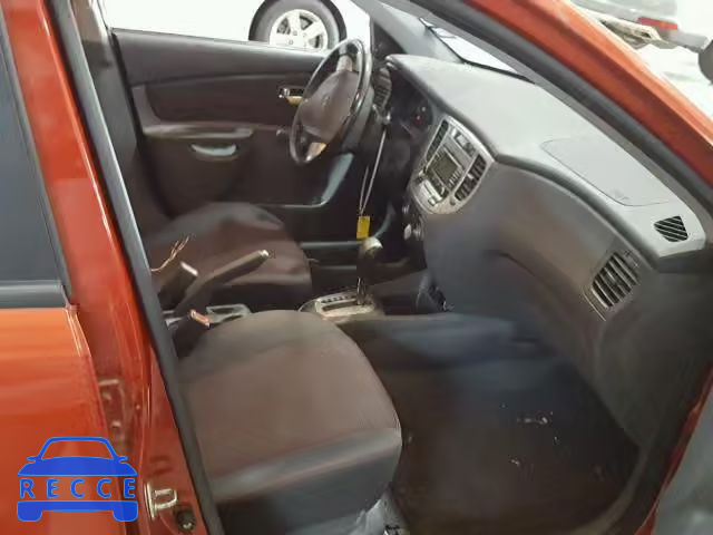 2009 KIA RIO BASE KNADE223696538652 image 4