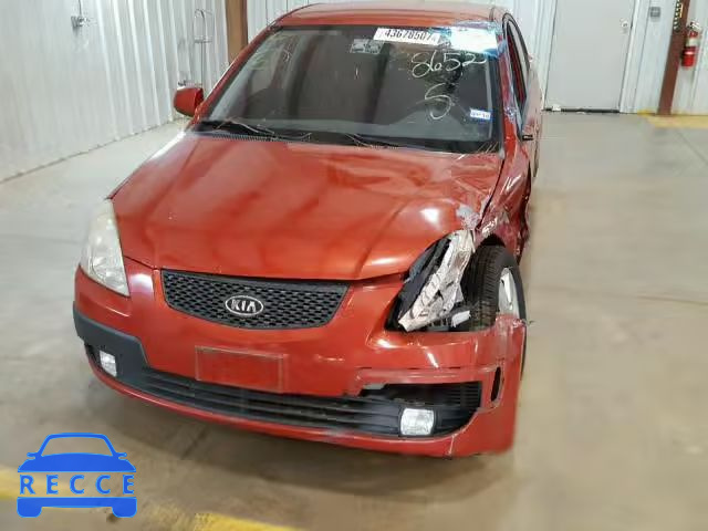 2009 KIA RIO BASE KNADE223696538652 image 6