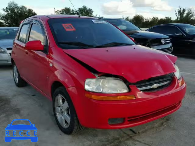 2008 CHEVROLET AVEO BASE KL1TD66698B015510 image 0