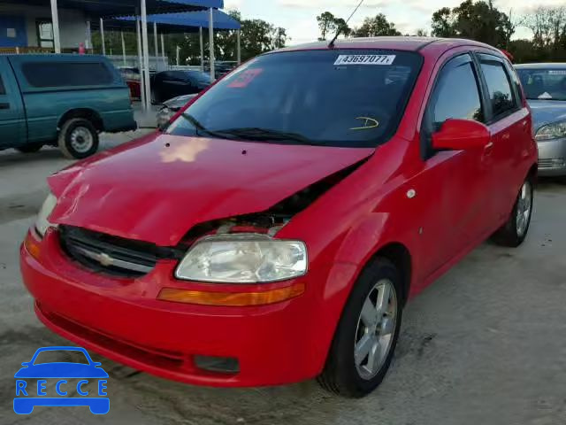 2008 CHEVROLET AVEO BASE KL1TD66698B015510 image 1