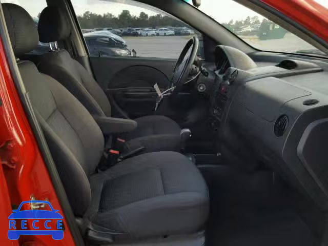2008 CHEVROLET AVEO BASE KL1TD66698B015510 image 4